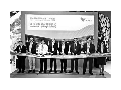 淡水河谷在华首个“碳中和展台”在第六届进博会上揭幕