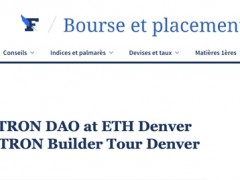 引领区块链创新力量外媒聚焦波场TRON出席ETH Denver 大会
